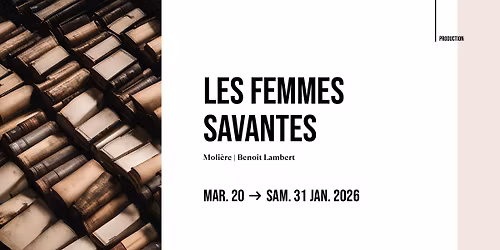 LES FEMMES SAVANTES