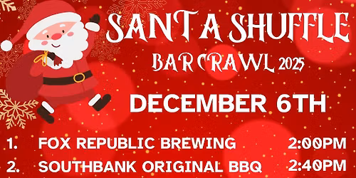 SANTA SHUFFLE BAR CRAWL - DOWNTOWN YORKVILLE