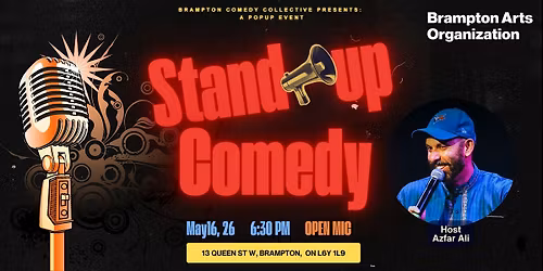 English Stand Up Comedy Open Mic at Ryan's Chai