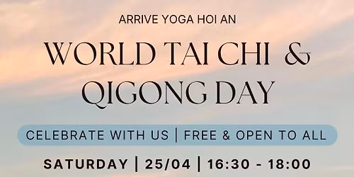 World Tai Chi & Qigong Day 2026