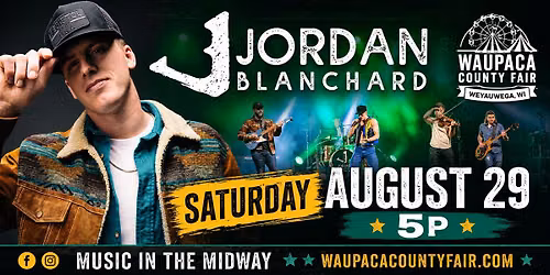 JORDAN BLANCHARD - WAUPACA COUNTY FAIR
