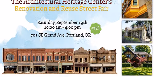 Renovation and Reuse Street Fair