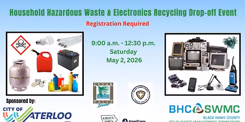 Household Hazardous Waste & Electronics Drop-Off Event
