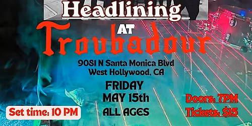 NepCali Headlining Night: Ethnic Metal Experience at legendary Troubador
