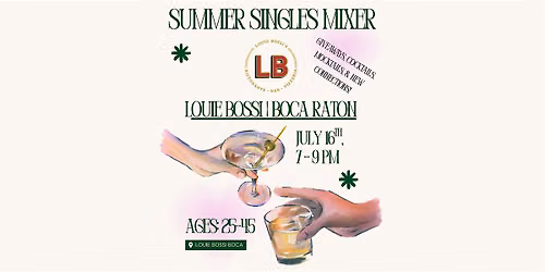 Summer Singles Mixer [Ages 25-45]