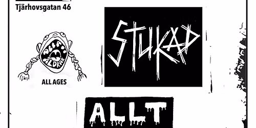Punkafton p\u00e5 Kafe 44: Vi b\u00e4r p\u00e5 en ny v\u00e4rld h\u00e4r i v\u00e5ra hj\u00e4rtan, Stukad, Allt som h\u00e4nder