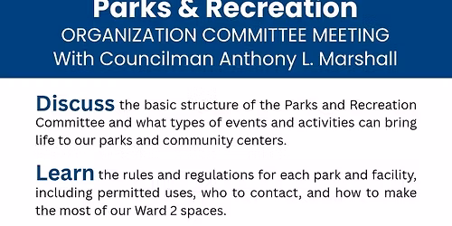 Biloxi Ward 2 Meeting - 30 October 2025