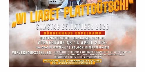 "Wi liabet Plattdütsch"
