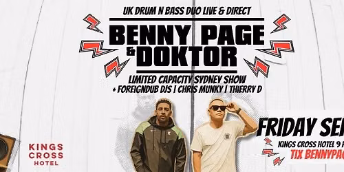 Benny Page & Doktor Sydney SHow
