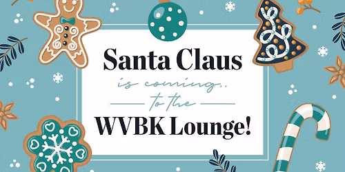 Santa Claus at the WVBK Lounge