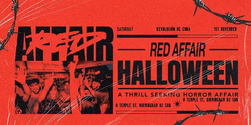 \ud83c\udf83 SPOOKY AFFAIR - Revoluci\u00f3n de Cuba | RnB x HipHop x Desi Beats | 100x Ladies Free Guest List