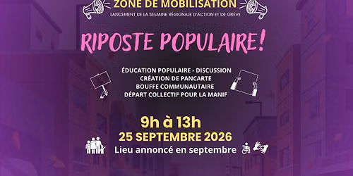 Zone de mobilisation - Riposte populaire