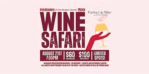 Wine Safari at the Bergen County Zoo