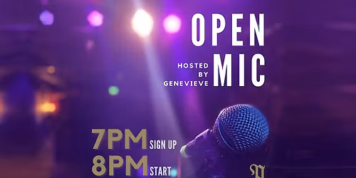 Genevieve's Open Mic Night!