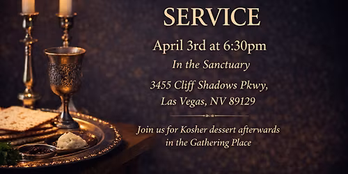 Passover Seder Service
