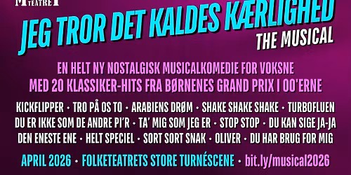 Jeg tror det kaldes k\u00e6rlighed: The Musical