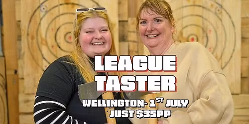 Axe Throwing League Taster - July 1st