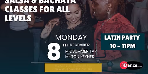 8Dance Mondays | Salsa&Bachata Classes \u2764\ufe0f\u200d\ud83d\udd25