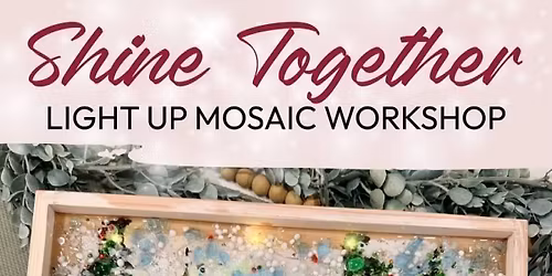 The Perfect Gift - DIY Light Up Resin Mosaic Photo Box