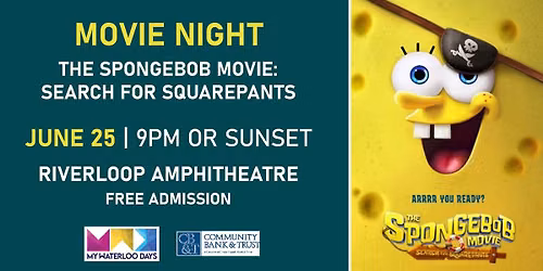 Movie Night! SpongeBob Squarepants: The Search for Squarepants