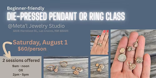 WWE NM - MORNING Die-Pressed Pendant or Ring Class