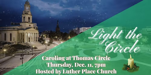 Caroling at Thomas Circle