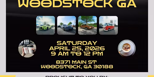 Cars & Coffee Woodstock Ga 