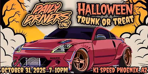 Daily Drivers Inc Halloween Trunk or Treat Car Meet