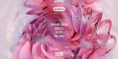 TIMIT : PARANOID LONDON, DECIUS LIVE, DJ CITY, MLLE CARO