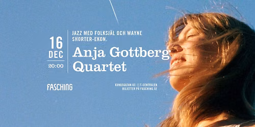 Anja Gottberg Quartet | Fasching, Stockholm