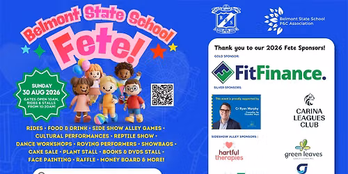 Belmont State School Fete 2026!