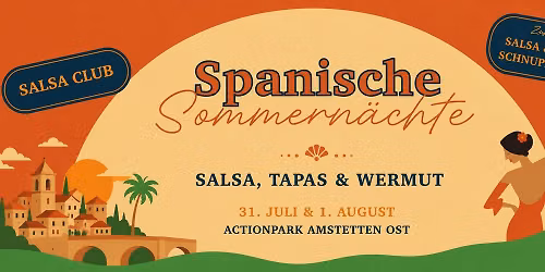 Spanische Sommern\u00e4chte - Salsa, Tapas & Wermut