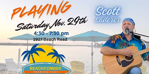 Live Music, Food and Drink at Beachcomber Trading Post