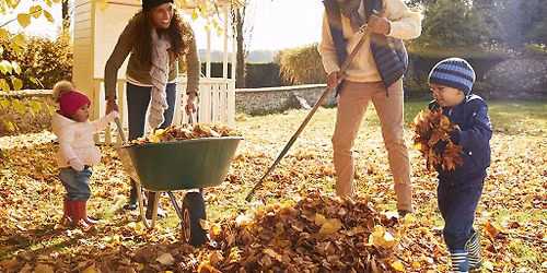 Rake up Columbia Village