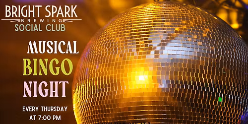 \ud83c\udfb6 Musical Bingo at Bright Spark Brewing!