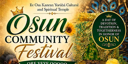 Osun Community Festival 2026