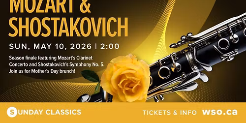 Winnipeg Symphony Orchestra: Mozart & Shostakovich