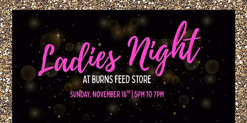 2025 Ladies Night @ Burns Feed Store 