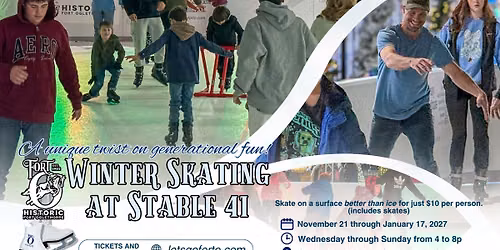 Winter Skating at Stable 41