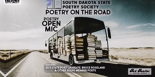 Poetry OPEN MIC ft SD Poet Laureate Bruce Roseland - POETRY ON THE ROAD