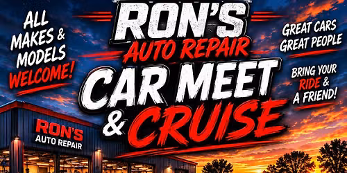 Ron's Auto Repair \/ MMC Cruise Night & Car Meet