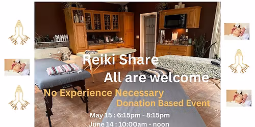 Reiki Share at Mother Moon Sanctuary (In person, donation based)