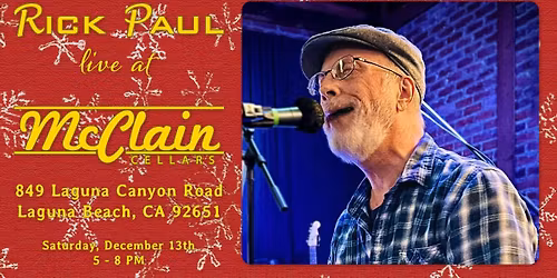 Rick Paul at McClain Cellars