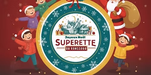 Venue du p\u00e8re No\u00ebl \u00e0 l'\u00e9picerie