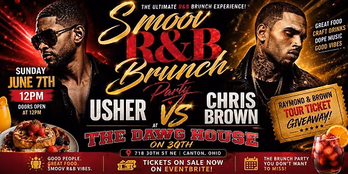 SMOOV's USHER VS CHRIS BROWN BRUNCH