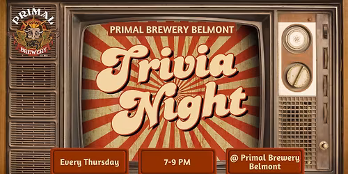 Trivia Night at Primal Belmont