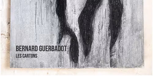 Exposition flash des peintures sur carton de Bernard Guerbadot