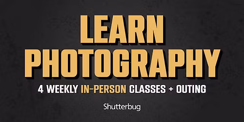 Beginner Photography ONE: Camera Control