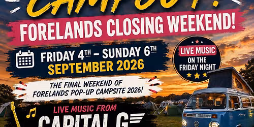 Isle of Wight Dubbers Campout - Live Music from Capital G!