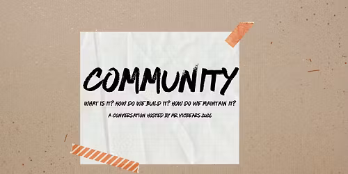 Community: A conversation with Mr VicBears 2026